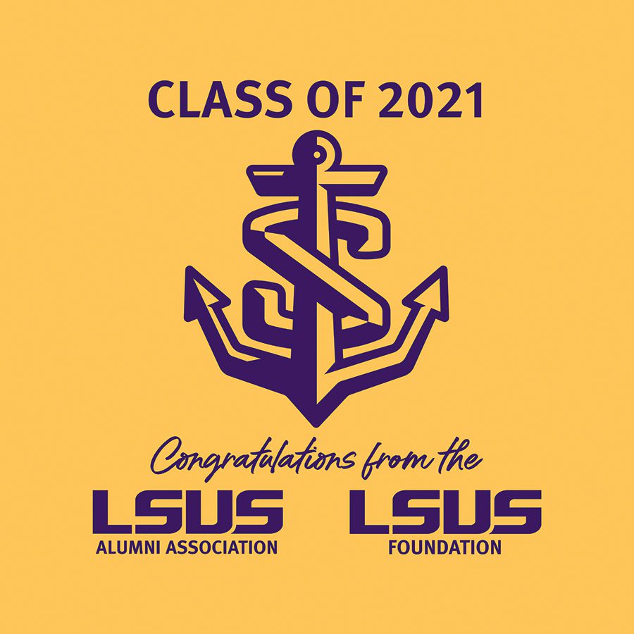class of 2021 LSU bandana